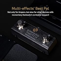 Hotone Dual Footswitch Pedal Momentary 2-Way Pedal