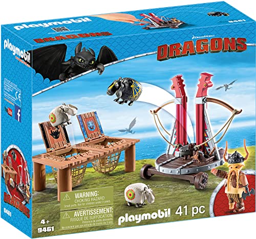 Playmobil - Gueulfor avec Baliste Lance-Mouton - 9461