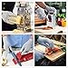 TYMXGHF Large Grey Protective Gloves, Cut Resistant, Breathable, Food Safe, Machine Washable
