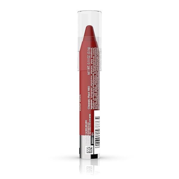 NEUTROGENA MOISTURESMOOTH COLOR STICK, 160 CLASSIC RED, 0.011 OUNCE