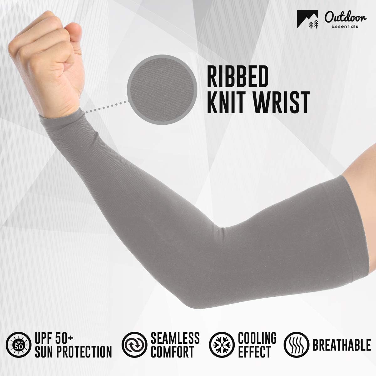 UV Sun Protection Arm Sleeves - Cooling Compression Sleeves for Men & Women - UPF 50 Arm Cover/Shield for Basketball, Running, Cycling, Golf, Volleyball, Baseball, Football & Other Outdoor Sports : Clothing
