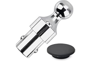 MICCIKA 60629 Puck System Gooseneck Hitch Ball, 2-5/16-Inch Gooseneck Ball, Compatible with Select Chevrolet, Ford, GMC, Nissan Titan XD, Ram, Puck System Required，Replace# 60629
