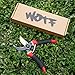 Pruning Garden Shear, Premium Titanium Gardening Clippers Scissors, WOTF Professional 8” Tree Trimmers with Sponge Handle Protector for Man/Women.thumb 4