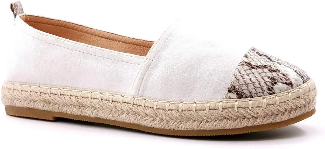 snakeskin espadrilles