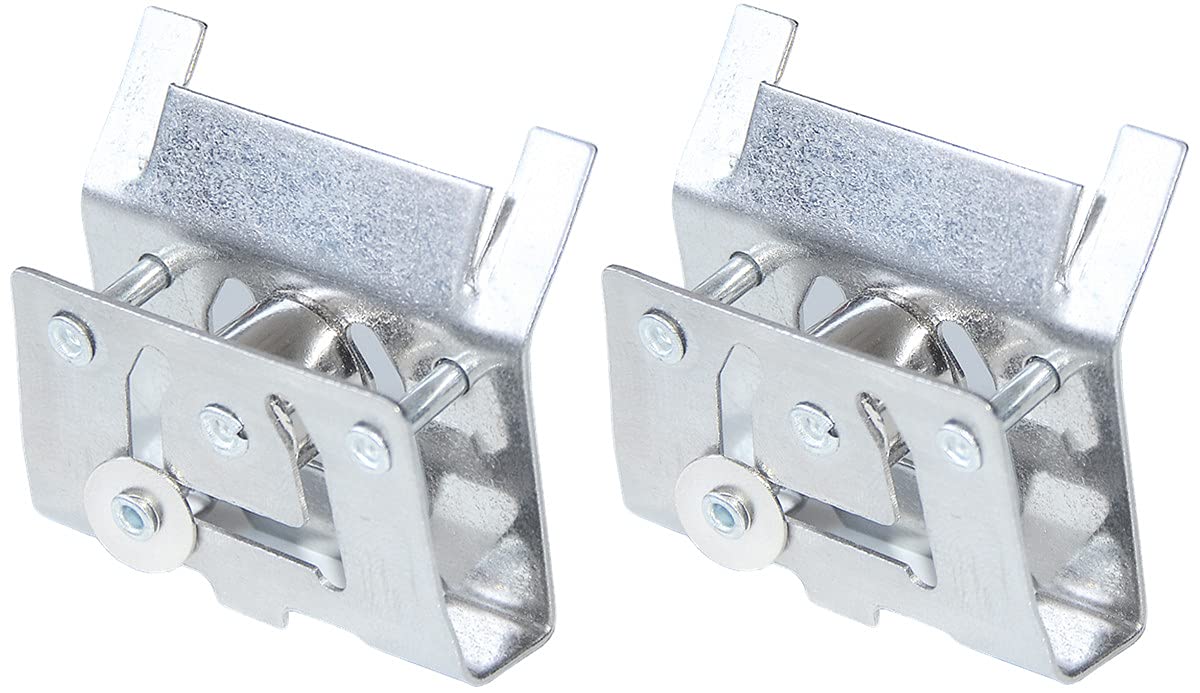 Cutelec 2pcs Cord Lock Mechanism for 2" Low Profile Horizontal Wood or Faux Wood Blinds Venetian Blind Cord Lock