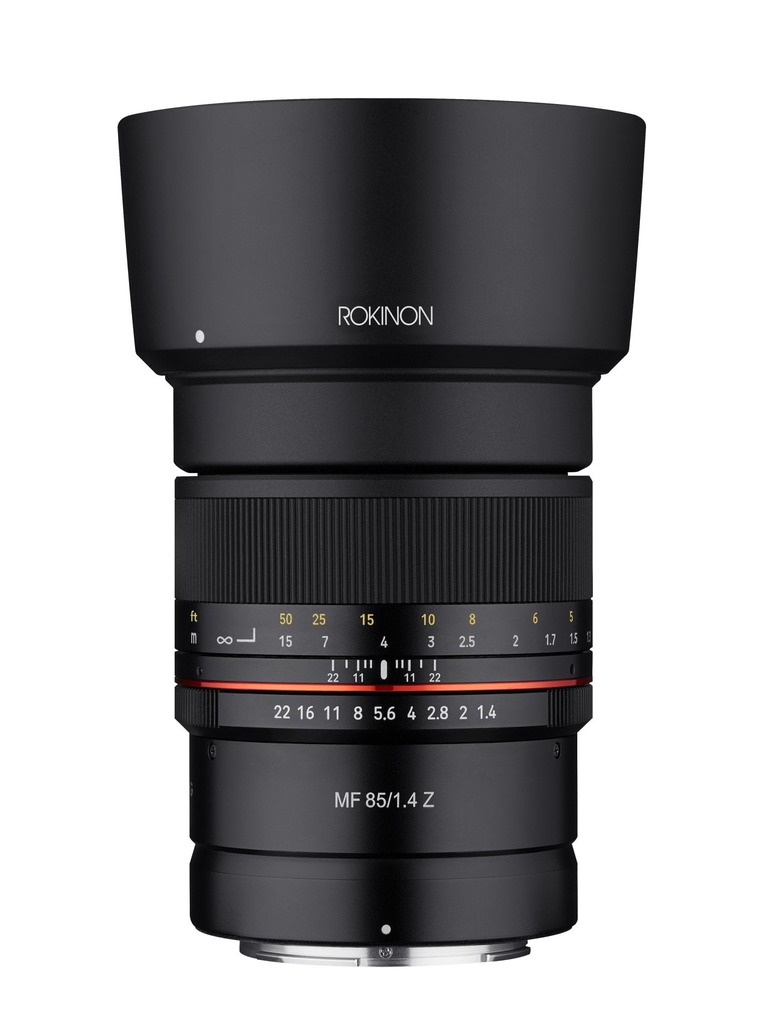 Rokinon Teleobjetivo de alta velocidad sellado contra la intemperie de 85 mm F1.4 para cámaras sin espejo Nikon Z
