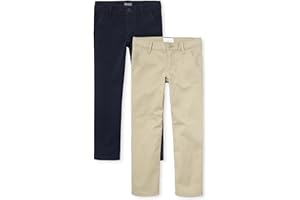 The Children's Place Girls' Uniform Skinny Chino Pants