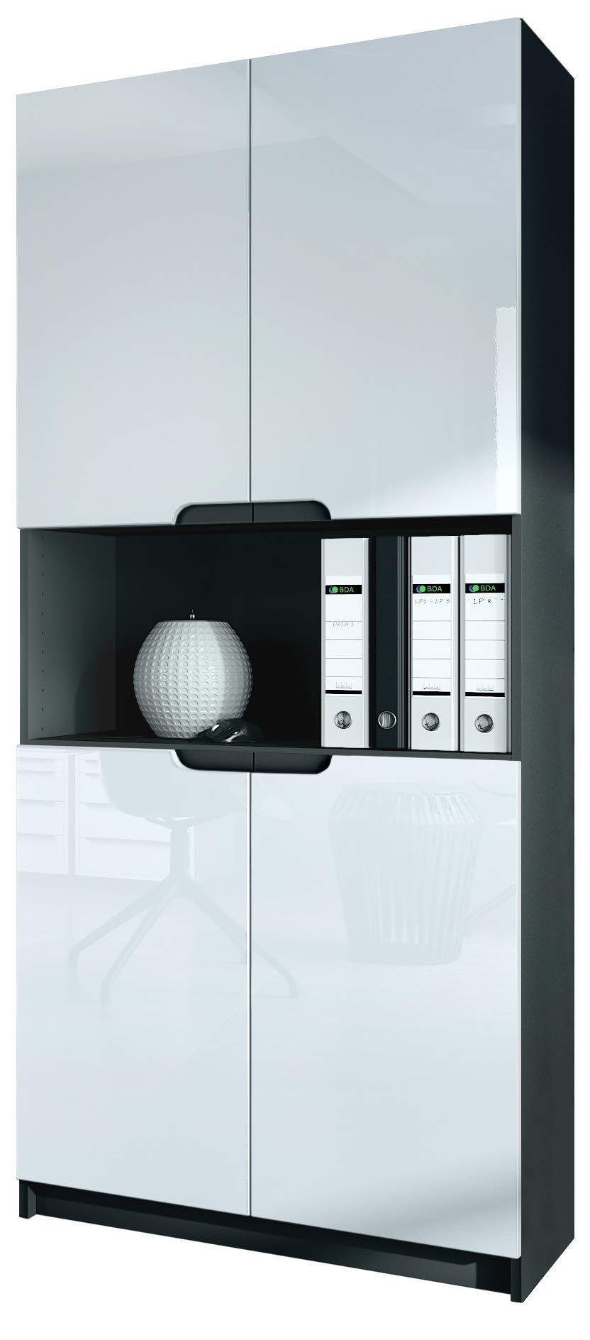 Flynama White 2 -Drawer 14.96-in File Cabinet In The File Cabinets Department At