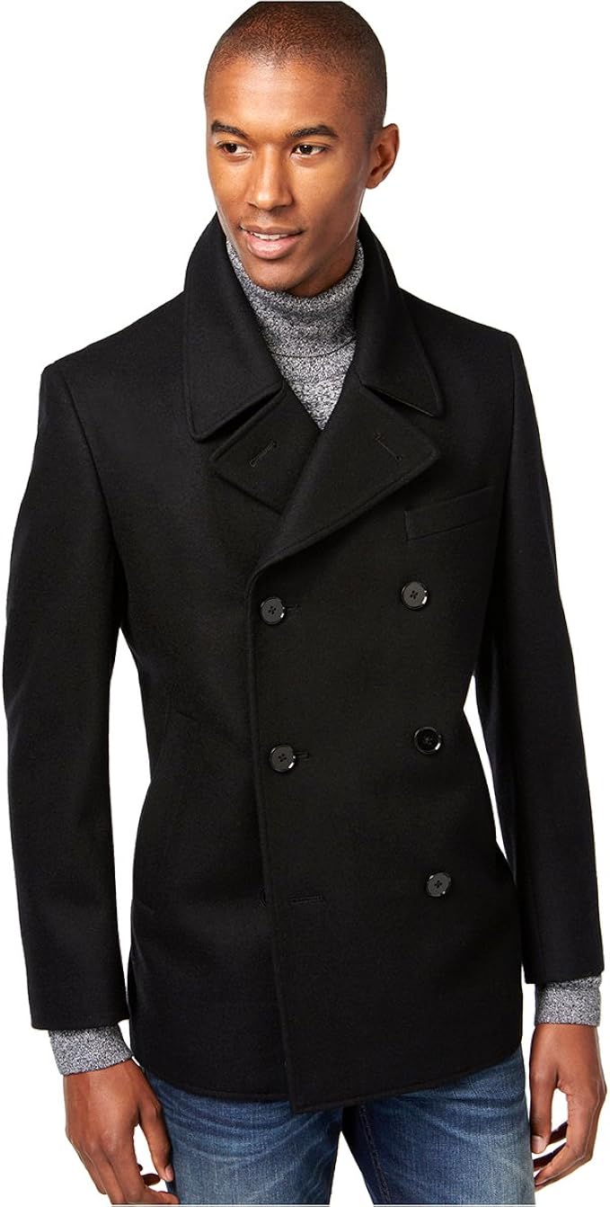 Tallia Men's Wool-Blend Double-Breasted 