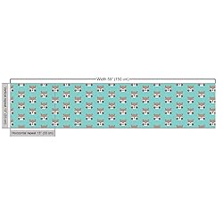 Lunarable Raccoon Fabric by The Yard, Woodland