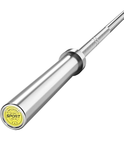 Elevens Olympic Barbell EZ Bar Curl Bar 4 Pies/5 Pies/7 Pies Para Discos De