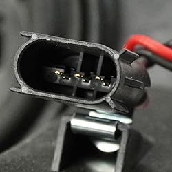 TRQ 2 Piece Headlight Assembly Set Driver