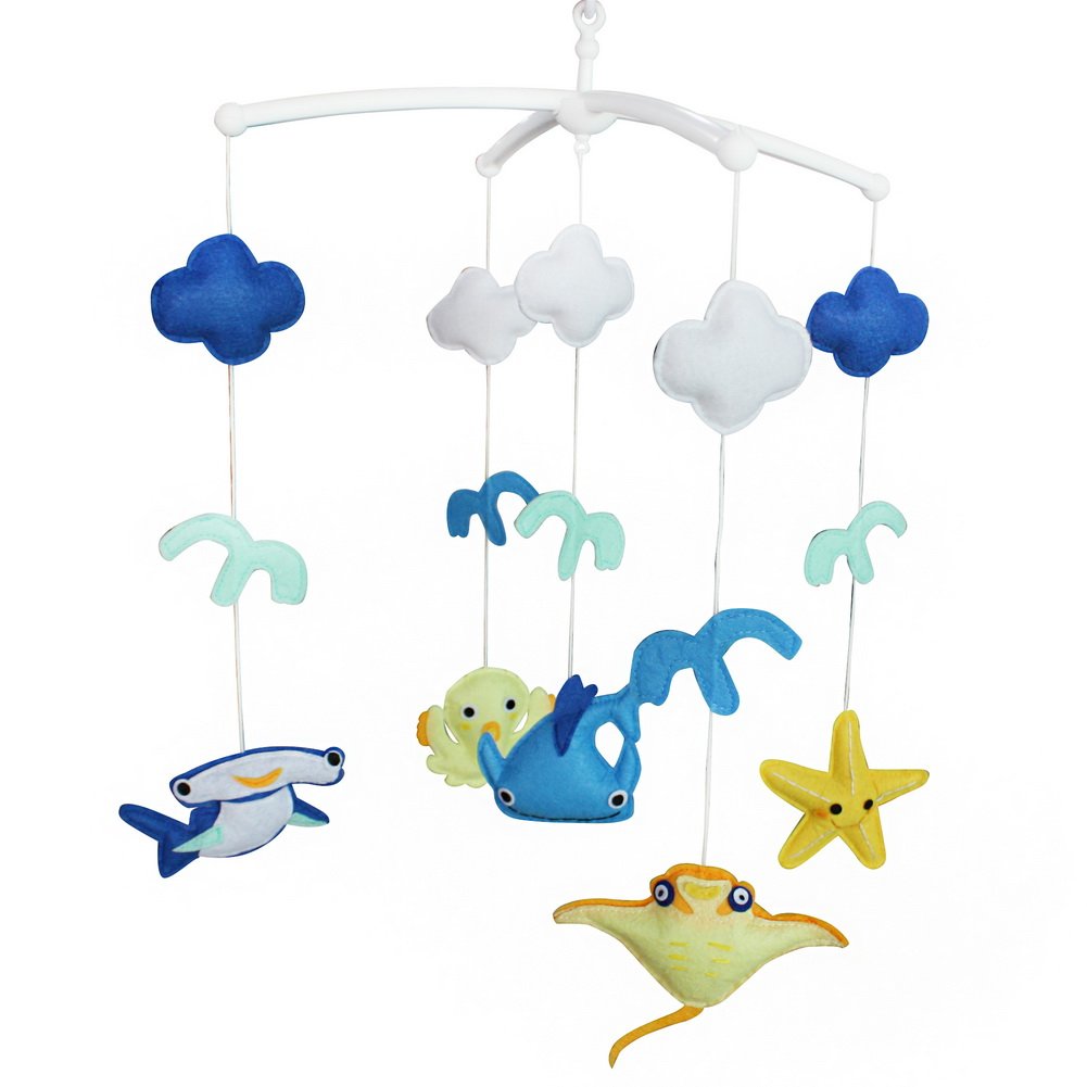 ocean themed baby mobile