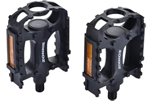 Bike Flat Pedals, Mountain Bicycles Pedals,Resin Pedal, Thread 9/16 inch