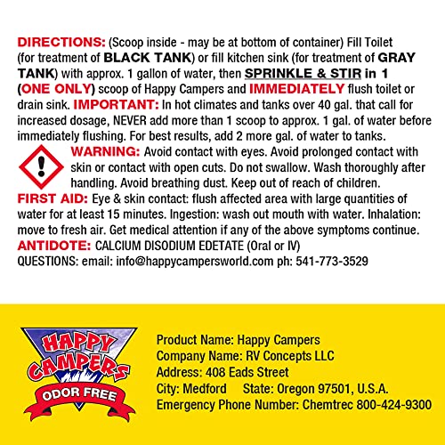 Happy Campers RV Holding Tank Treatment 64 treatments Pricepulse Happy Campers RV Holding Tank Treatment 64 treatments Pricepulse