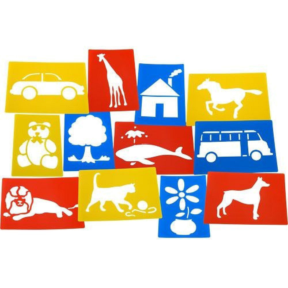 Anthony Peters Giant Assorted Stencils (Set of 12)