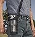 30oz Tumbler Carrier Holder Pouch With Stainless Steel Insulated Travel Mug, Accessories Include Bag With Adjustable Strap, Shatter Proof Lid, Regular Lid, Tea Infuser, Straw, Cleaning Brush + eBook