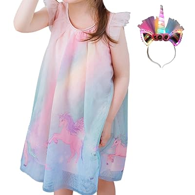 unicorn birthday dress 4t Two-Tone Black Lace Three-Quarter Sleeve Fit Flare Formal Dress main image 0
