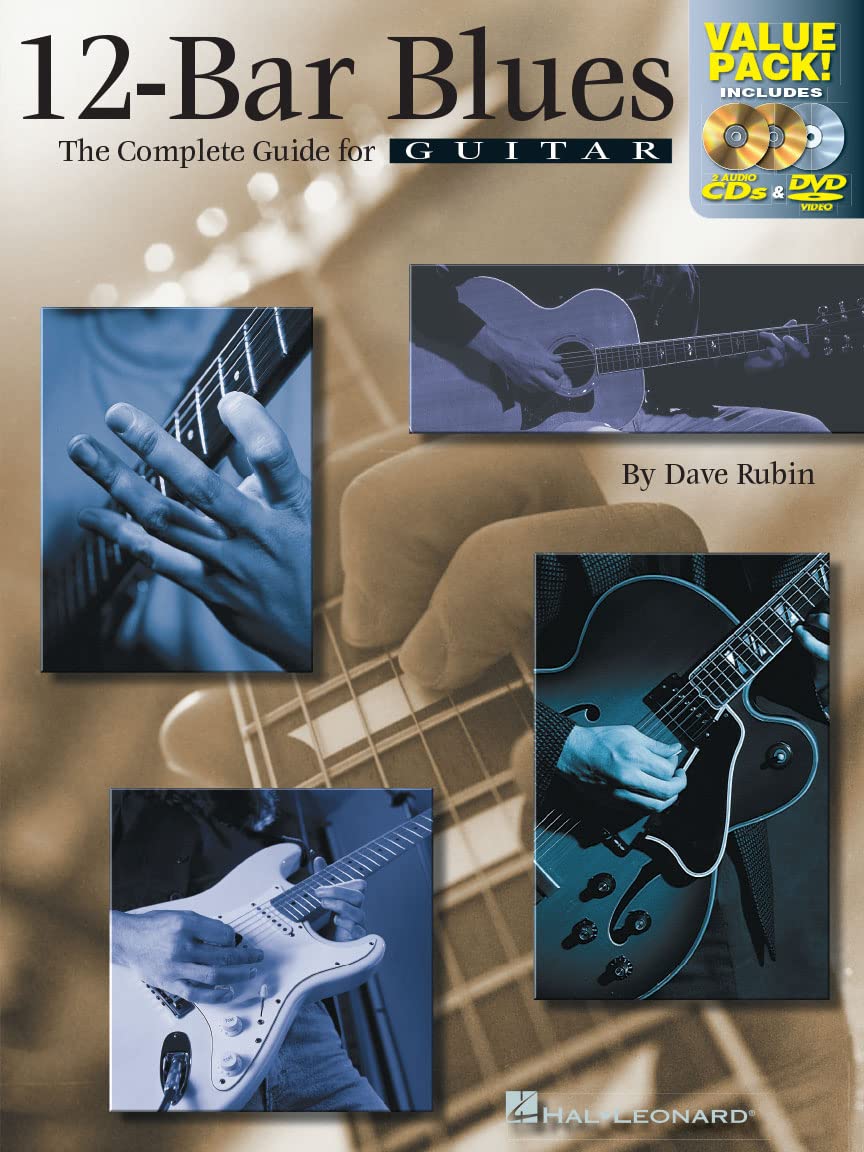 12 Bar Blues Combo Pack Guitar Bk/Cd/Dvd: Includes Book, 2 Cds, and a DVD