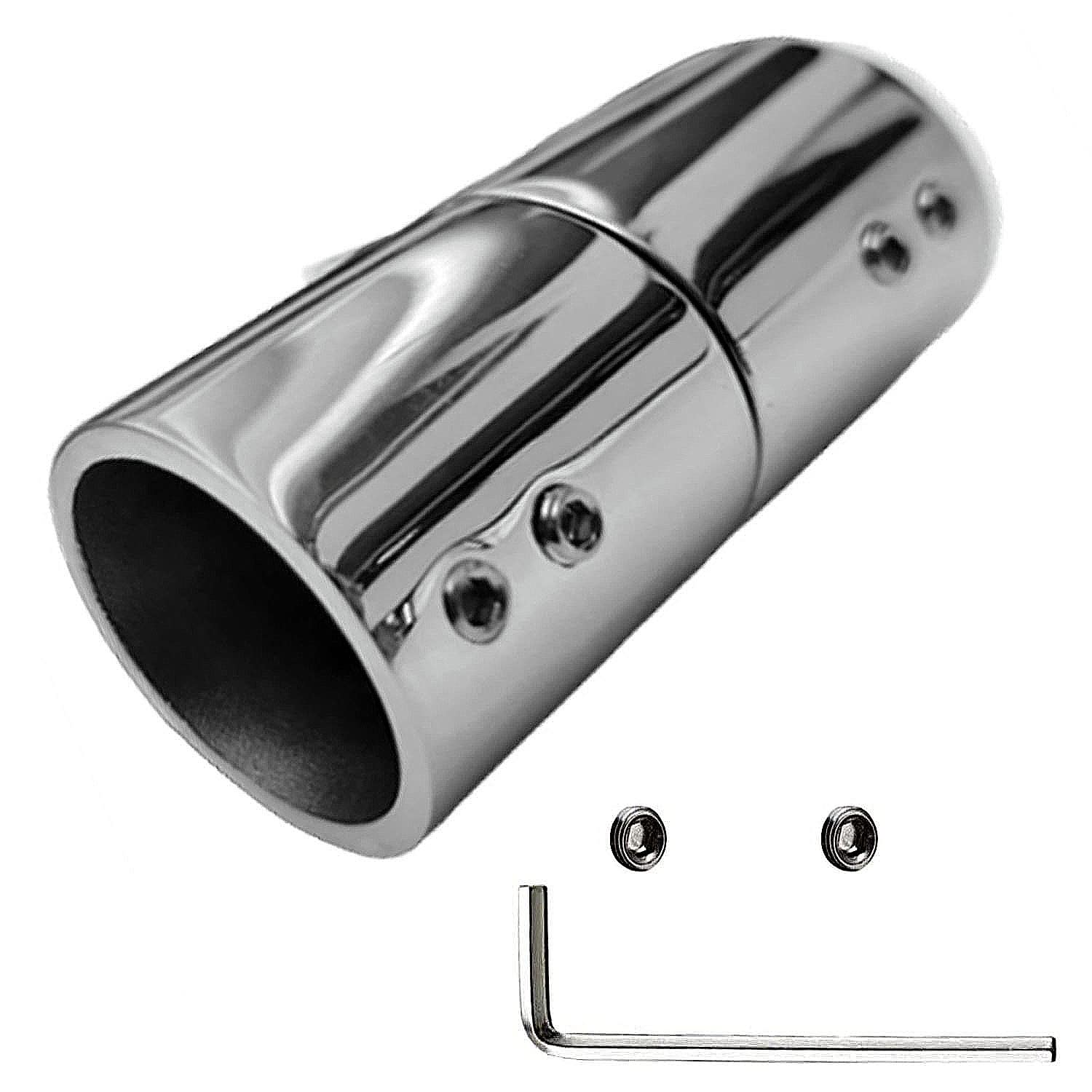 Photo 1 of RedSnake Stainless Steel Marine Grade Boat Railing Pipe Connector Folding Swivel Coupling Tube Pipe Connector Boat Hardware Fitting (for (32mm) 1-1/4inch O.D Tube)