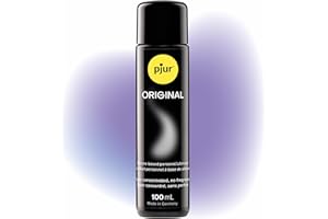 pjur ORIGINAL Silicone-Based Lubricant, Premium Lube for Men, Women & Couples, Long-lasting, 100ml / 3.4 fl.oz