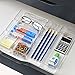 STORi Clear Plastic Desk Drawer Organizers | 6 Piece Set