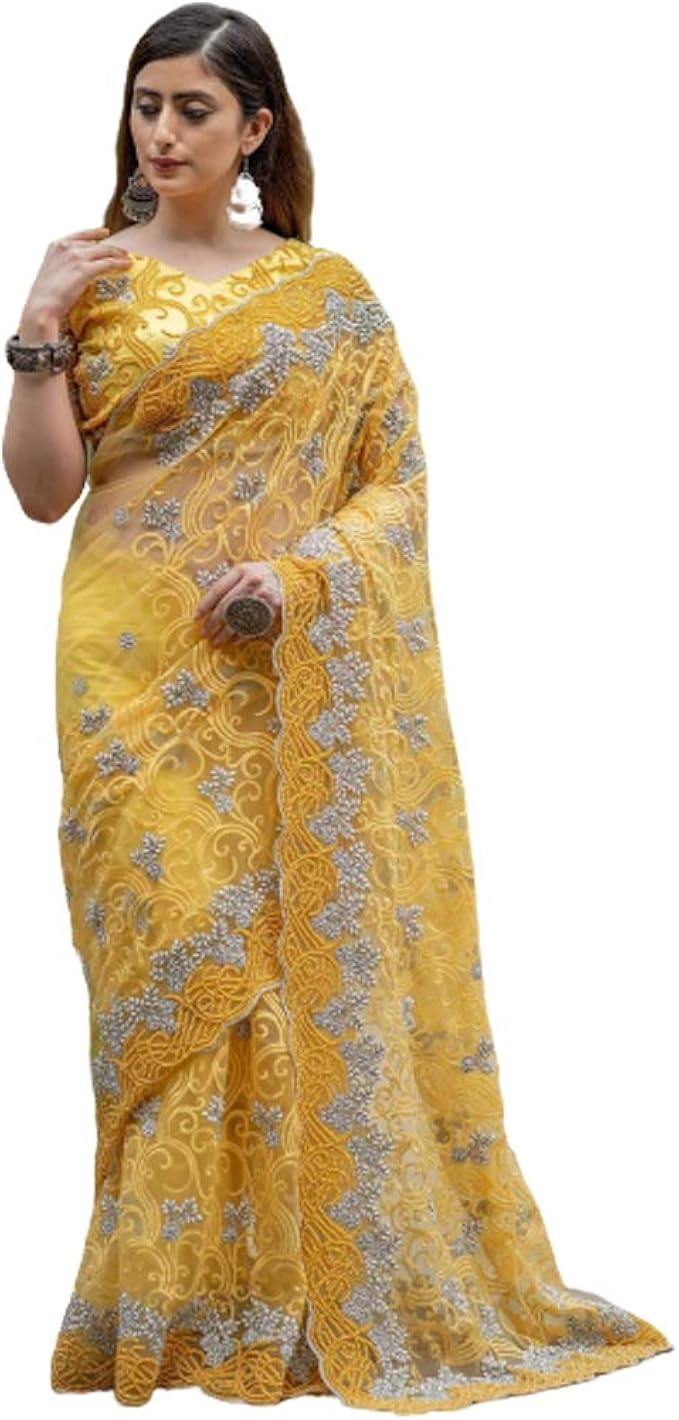 Amazon designer wedding sarees Clearance