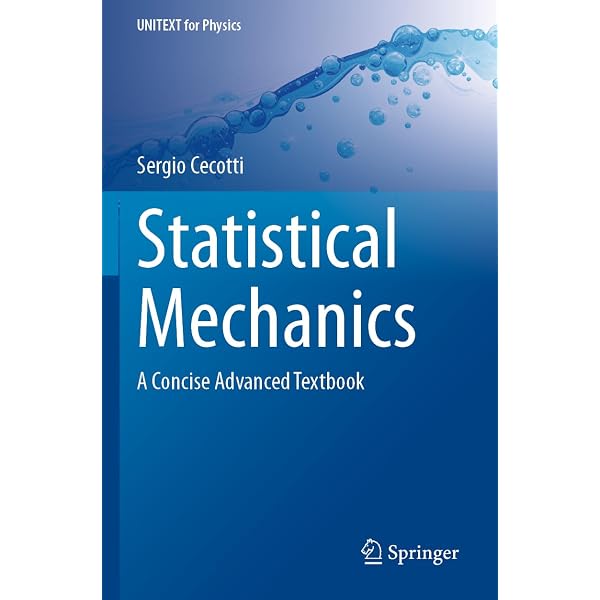 Amazon.com: Statistical Mechanics (Advanced Texts in Physics