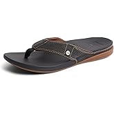 REEF Men'sCushion Lux Flip Flops | Beach Sandals