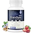 BrainSync Brain Probiotics, Brain Supplements for Memory and Focus, Brain Health Supplements with 3.6 Billion CFU | Brain Function, Focus, Memory & Cognitive Health | 30 Tablets, 1 Month Supply