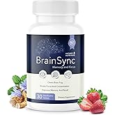 Nature’s NutriWave BrainSync Probiotic Supplement – Supports Daily Wellness & Gut-Brain Balance – 3.6 Billion CFU – 30 Dissolvable Tablets, 1 Month Supply