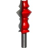 Freud Wide Crown Molding System, Mix and Match Bits for Custom Milling 5-1/2" Wide Crown Molding - 1-3/8" Diameter, 1/2" Shank, 4-9/16" Length - 99-419