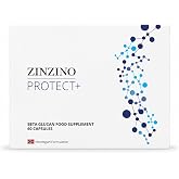 Zinzino - Protect+ Immune Support Supplement - 60 Capsules | Contains Beta-Glucans, Vitamin C, Vitamin D3, Zinc, And Daily Capsule Formula To Complement Balanced Nutrition