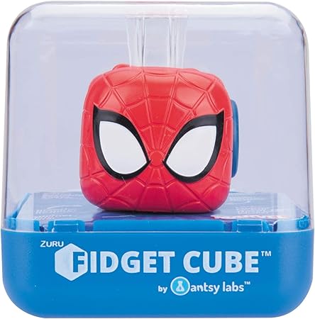 Amazon Fidget Cube Zuru Marvel Cube Spider Man フィデットキューブズール マーベル キューブスパイダーマン 並行輸入品 携帯ゲーム おもちゃ