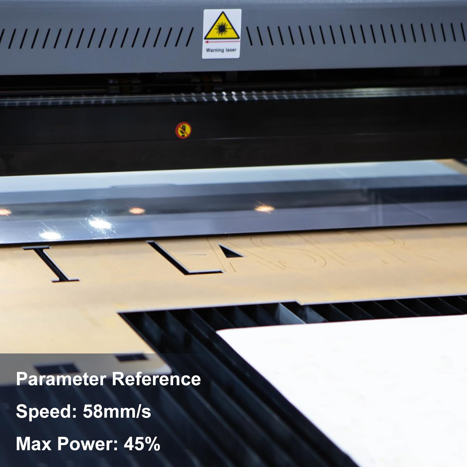 KINLINK 11.8x11.8 Plexiglass Sheets 1/8 inch-3mm
