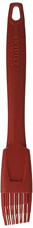 Kaiser Brat- und Backpinsel schmal, 32 cm, Kaiserflex Red, 100% lebensmittelechtes Silikon, mit Metallkern, spülmaschinengeei