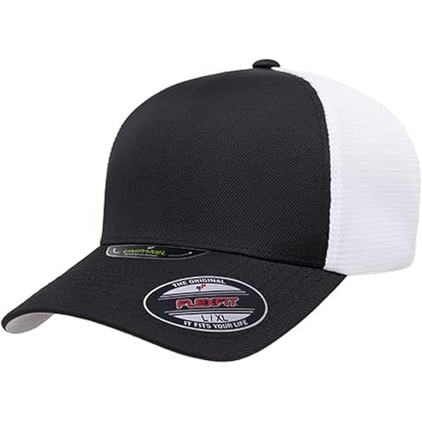 新作‼️:Crown Stacked-Flexfit Mesh Trucker Flexfit® Trucker Hat with Mesh Back - Flexfit 6511 – The