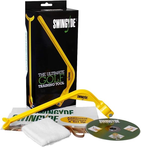 SWINGYDE Golf Swing Training Tool Includes Instructional DVD The Original Made In