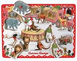 Schylling Curious George Peg Puzzle