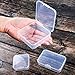WXJ13 15 Pieces 3 Size Bead Storage Box Plastic Transparent Organizer