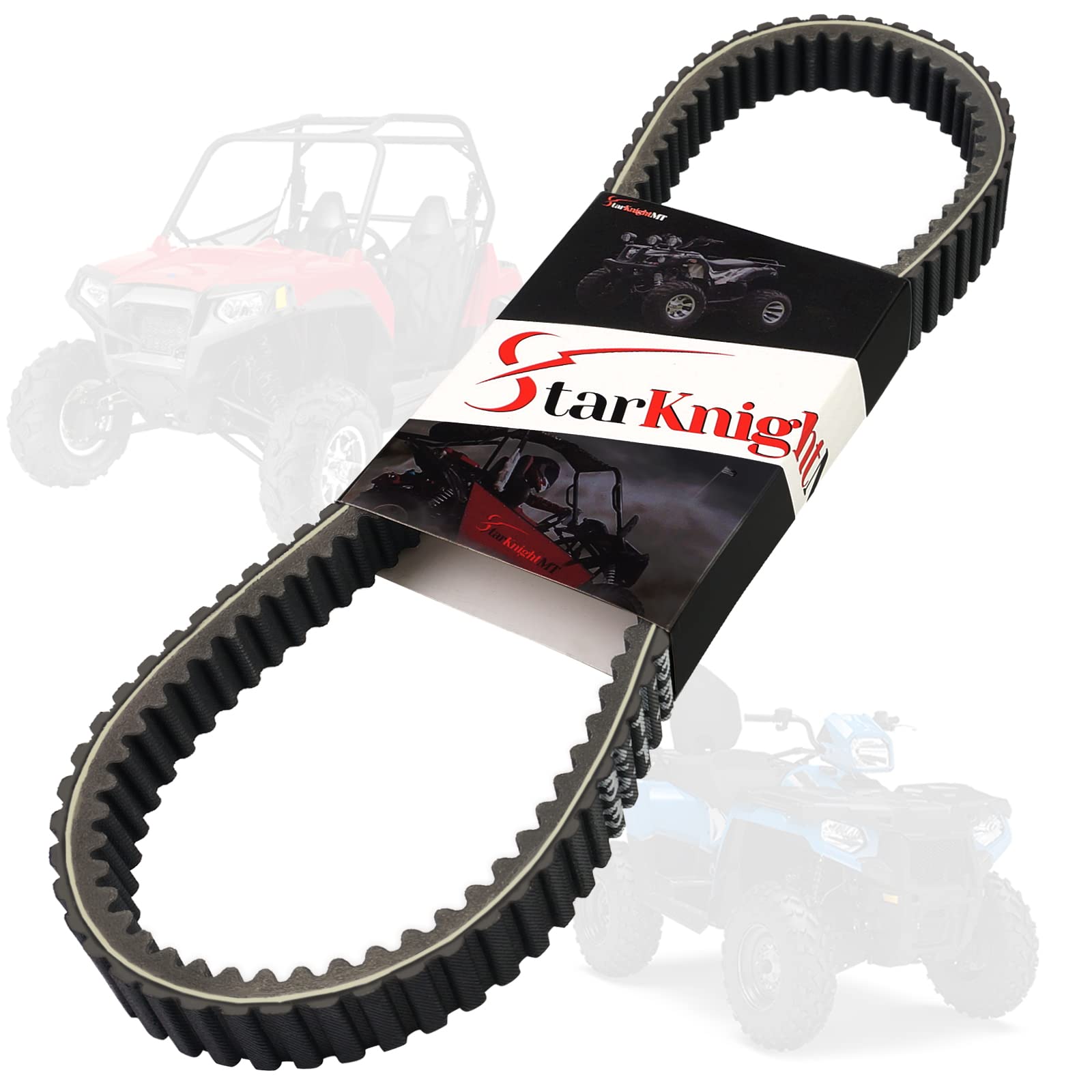 Photo 1 of StarknightMT Drive Belt, 3211113 19C3982 ATV UTV Belt Compatible with Polaris Ranger 500 Sportsman 500 570 450 800 RZR 800, Replaces 19G3982