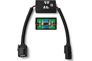 DRIVESTOR VCM Muzzler for Honda Odyssey 2007+, Pilot 2009+, Accord 2008+, Ridgeline 2007+, Acura 2013+, 3.5L V6, 30cm Harness Plug, Updated Adjustable Dial for Stable VCM Disable & Engine Performance