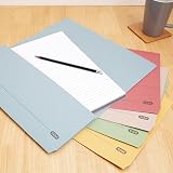 Elba A4+ Document Wallets Pack of 50 Assorted Colours 300 Sheet Capacity view 6