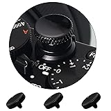 Soft Shutter Release Button(3 Pack Black), High-end