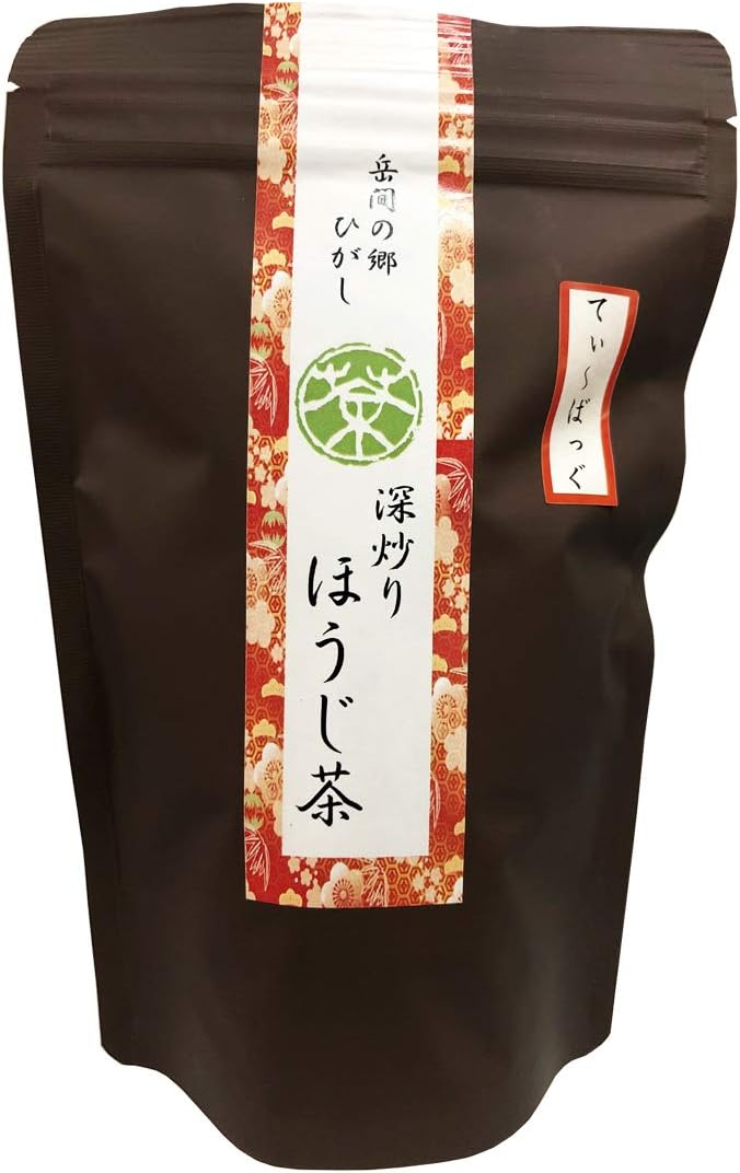 Amazon 岳間の郷ひがし 深炒りほうじ 5g 22包 熊本県岳間茶 ティーバッグ 岳間の郷ひがし 食品 飲料 お酒 通販