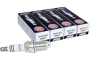 NGK 2667 Spark Plug BKR7EIX Iridium IX (4 Pack)