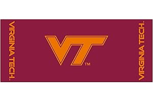 Collegiate Kwik-Covers Rectangle Plastic Table Covers, Bundle of 2 (Virginia Polytechnic Institute and State University, 6')