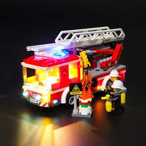 lego 60107 city fire ladder truck