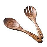 Muso Wood Acacia Salad Servers,10-inch,set of 2