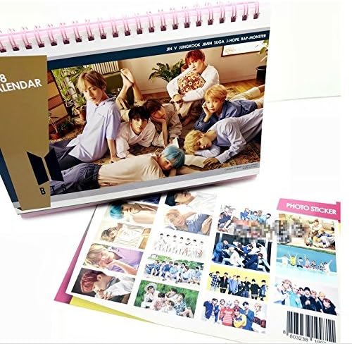 BTS Bangtan Boys 2018 Desk Calendar